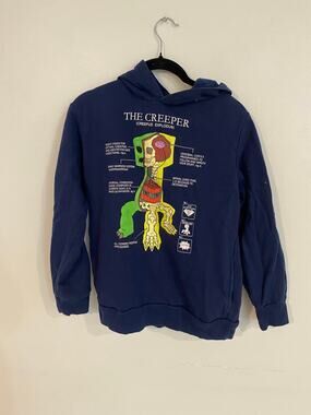 ￼The creeper hoodie sweater Kids SZ XL